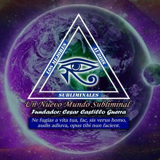 Логотип @unnuevomundosubliminalccg - Un Nuevo Mundo Subliminal