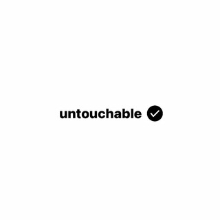 Логотип @untouchablik - untouchable