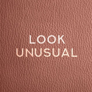 Логотип @unusual_bag - LOOK UNUSUAL - женские сумки ручной работы
