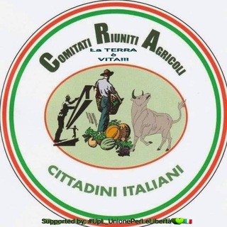 Логотип @upl_cra_agricoltori_e_cittadini - C.R.A. Agricoltori Traditi. By: #UpL_UnionePerLeLibertà. 💚🇮🇹💙. Solo #UNITI_si_VINCE!