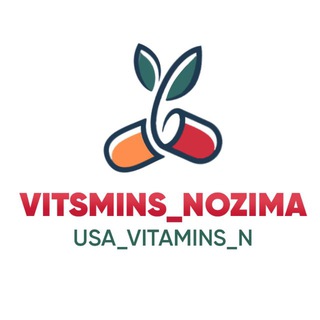 Логотип @usa_vitamins_n1 - Vitamins_Nozima (Нозима2014)
