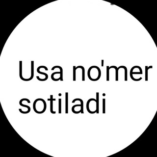Логотип @usaa_nomerr_sotiladii - Usa no'mer sotiladi