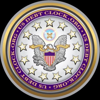Логотип @usadebtclockorg - US Debt Clock