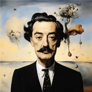 Логотип @usi_vdali - Усы вДали | Искусство