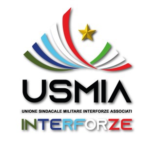 Логотип @usmia - USMIA -Unione Sindacale Militare Interforze Associati-