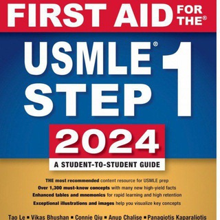 Логотип @usmle_american - USMLE_first aid step_1