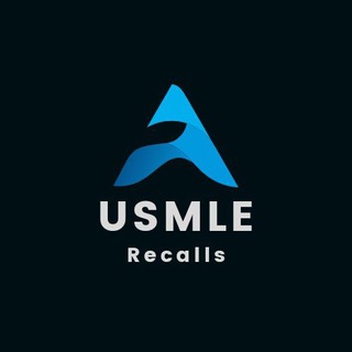 Логотип @usmlestepsrecalls - USMLE Step 1 , 2CK, 3 , CBSE NBME, Shelf Exam, CCSE Recalls 2024-2025