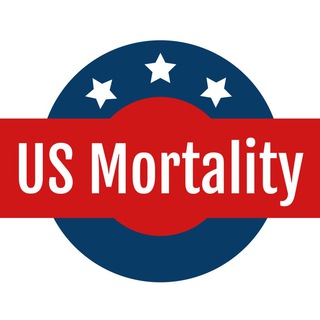 Логотип @usmortality - USMortality