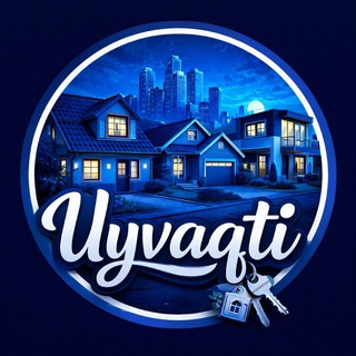 Логотип @uyvaqti - Uy vaqti 🏫.