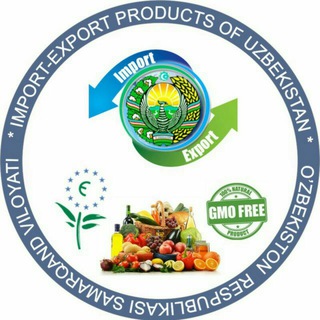 Логотип @uz_export - IMPORT-EXPORT OF UZBEKISTAN