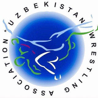 Логотип @uzbekistanwrestling - Спортивная борьба Узбекистана/Uzbekiston sport kurashlari