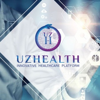Логотип @uzhealthuz - Инновацион соғлиқни сақлаш миллий палатаси