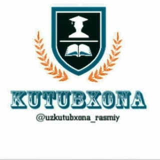 Логотип @uzkutubxona_rasmiy - kutubxona rasmiy