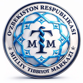 Логотип @uznmc - Milliy tibbiyot markazi