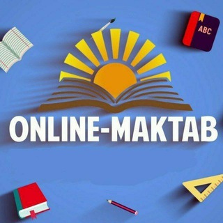 Логотип @uzonline_maktab - Online maktab