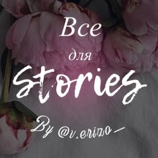 Логотип @v_erizo - Все для STORIES by @v.erizo_