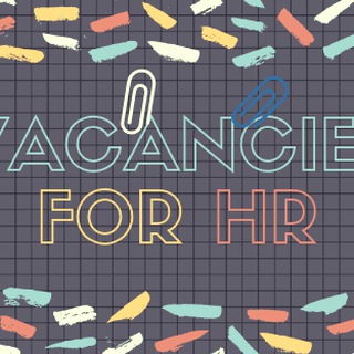 Логотип @vacancies_for_hr - Вакансии для HR