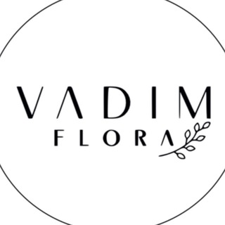 Логотип @vadim_flora_telegram - Vadim Flora/ Цветочная мастерская в СПб