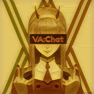 Логотип @various_arts_chat_goldedition - The VA: Chat Gold Edition