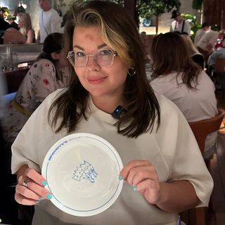 Логотип @vashourina_olga - Вашурина: Тарелочница № 1