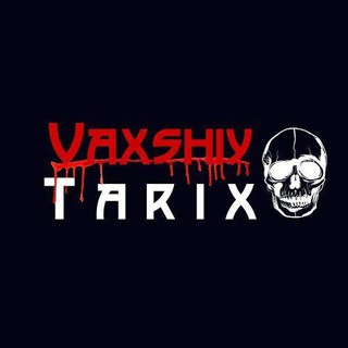 Логотип @vaxshiy_guruh - VAXSHIY TARIX | 21+