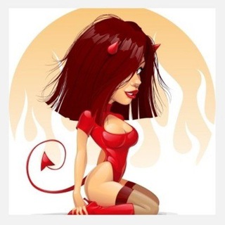 Логотип @vchylkax - Дьявол в чулках