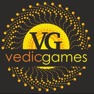 Логотип @vedicgamesclub - VedicGames • клуб трансформационных игр