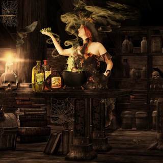 Логотип @vedmovskoiochag - Ведьмовской Очаг