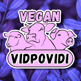 Логотип @veganvidpovidi_chat - Веган Відповіді • Чат