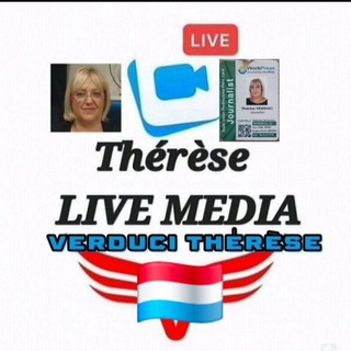 Логотип @verducilive - Thérèse LIVE MEDIA, JOURNALISTE INDÉPENDANTE ( Thérèse Verduci )