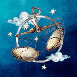 Логотип @vesi_gor - Весы | Гороскоп от Нейросети