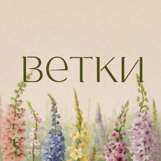 Логотип @vetki_flowers - Ветки. Цветы Хабаровск