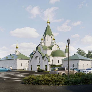 Логотип @vhodvtomsk - Храм на въезде в Томск. Храм святой мчц. Татианы