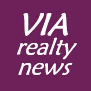 Логотип @viarealtynews - Via Realty News