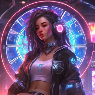 Логотип @vibehoro - вайбовый гороскоп