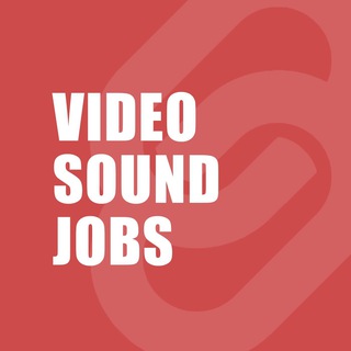 Логотип @video_sound_job - Вакансии видеомонтаж и звук