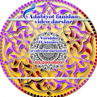Логотип @videodarslarkanali - Nuriddin Uktamov |Nuriddin O'ktamov