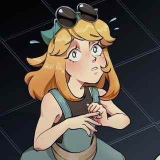 Логотип @vikazunke - зуня рисует