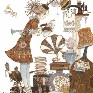 Логотип @vintage_shop_sochi - Винтаж и эстетика, антиквариат в г. Сочи