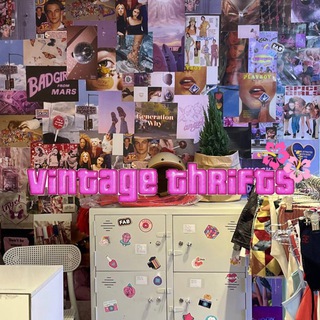 Логотип @vintagethriftsstore - vintage thrifts store