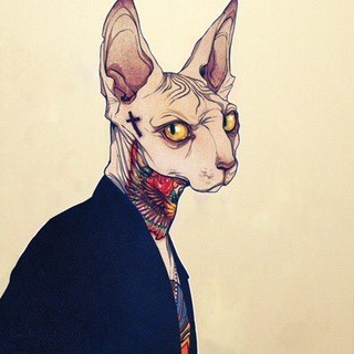 Логотип @vinyl_chat - Comment for Vinyl Cat