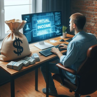 Логотип @virtualdohod - Удалённая работа онлайн