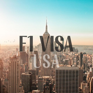 Логотип @visaf1usa - В США🇺🇸 по Визе F1✈️
