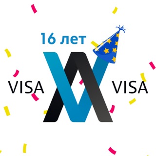 Логотип @visavisaby - Мир без границ. Visavisa 🌍