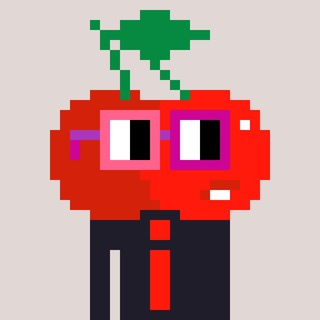 Логотип @vishnya_crypto - Крипто Вишня