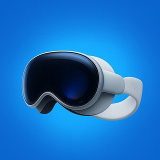 Логотип @visionpro_news_en - Apple Vision Pro | News
