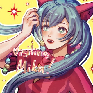 Логотип @visitingmiku - ЗАКРЫТО | Visiting Miku | В гостях у Мику ! [ Gacha game ]