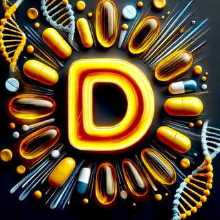 Логотип @vitamindtg - Витамин D