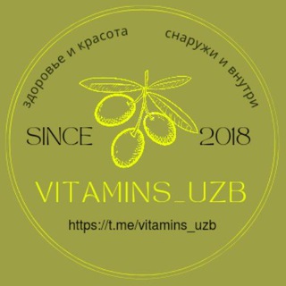 Логотип @vitamins_uzb - vitamins_uzb