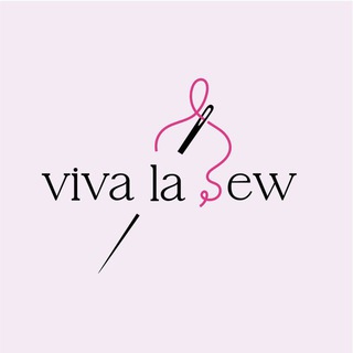 Логотип @vivalasew - Швейная фабрика Viva La Sew